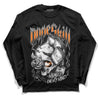 Jordan 3 Retro 'Fear Pack' DopeSkill Long Sleeve T-Shirt Money On My Mind Graphic Streetwear - Black