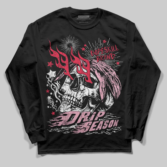 Dunk Low Valentine's Day (2026) DopeSkill Long Sleeve T-Shirt Drip Season Graphic Streetwear - black