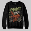 Olive Sneakers DopeSkill Sweatshirt MILF Graphic Streetwear - Black