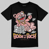 Jordan 40 “Dusty Rose” DopeSkill T-Shirt Born To Be Rich Graphic Streetwear - Black
