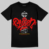 Red Sneakers DopeSkill T-Shirt Queen Chess Graphic Streetwear - Black