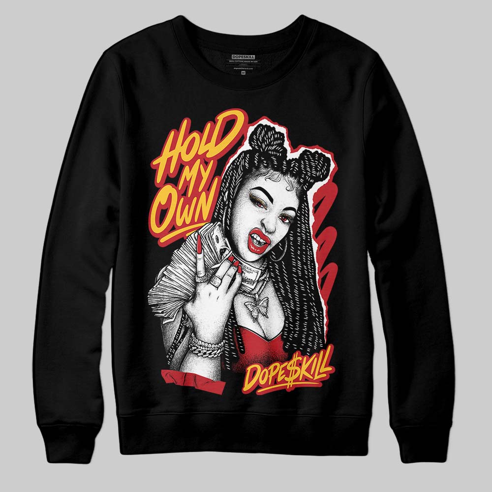 Jordan 14 Retro Ferrari (2025) DopeSkill Sweatshirt New H.M.O Graphic Streetwear - Black