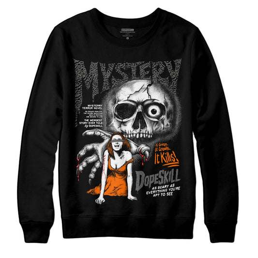 Jordan 3 Retro 'Fear Pack' DopeSkill Sweatshirt Mystery Ghostly Grasp Graphic Streetwear  - Black