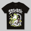 Jordan 4 GS “Light Lemon Twist” DopeSkill Toddler Kids T-shirt Stay Busy Graphic Streetwear - Black