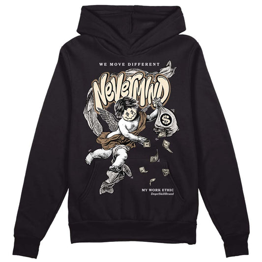 Jordan 5 SE “Sail” DopeSkill Hoodie Sweatshirt Nevermind Graphic Streetwear - Black