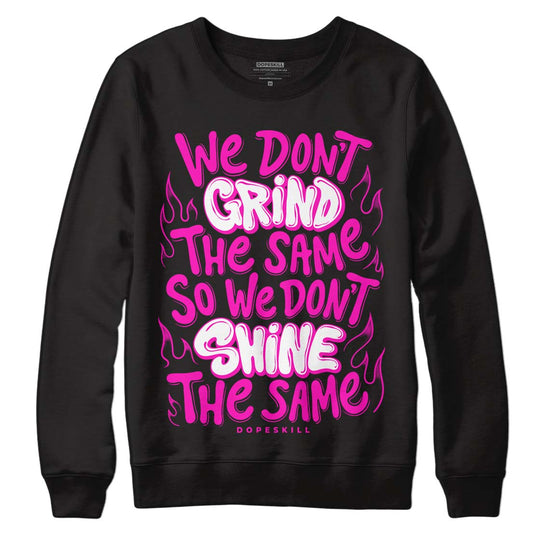 Dunk Low GS “Active Fuchsia” DopeSkill Sweatshirt Grind Shine Graphic Streetwear - Black