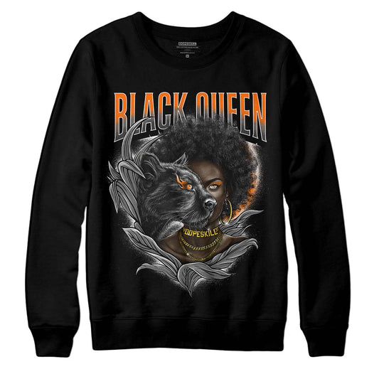 Jordan 3 Retro 'Fear Pack' DopeSkill Sweatshirt New Black Queen Graphic Streetwear - Black