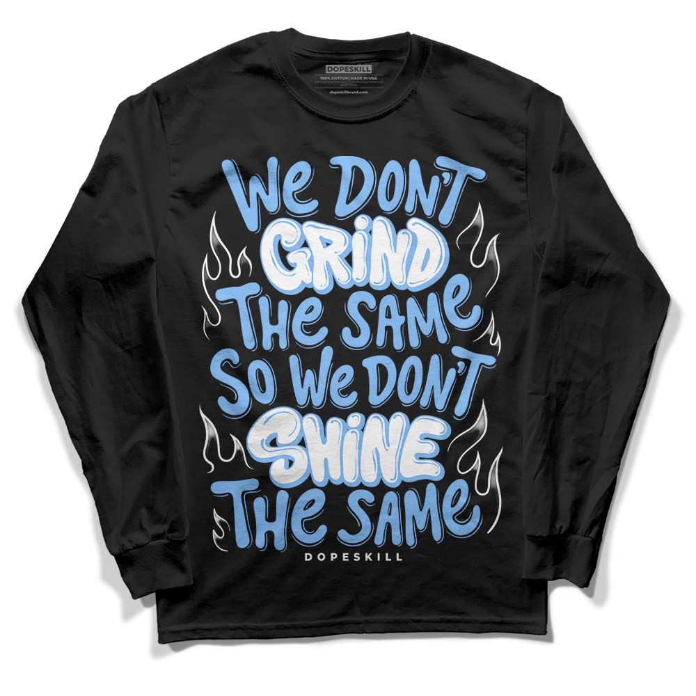 Jordan 9 Powder Blue DopeSkill Long Sleeve T-Shirt Grind Shine Graphic Streetwear - Black