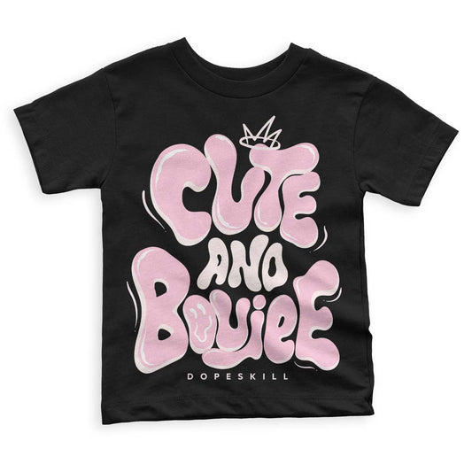 Dunk Low LX Pink Foam DopeSkill Toddler Kids T-shirt Cute and Boujee Graphic Streetwear - black