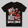 Jordan 1 High OG “Ruby” DopeSkill Toddler Kids T-shirt Born To Be Rich Graphic Streetwear - black