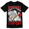 Jordan 12 Retro ‘Gym Red’ DopeSkill T-Shirt Sorry I've Been Trappin Graphic Streetwear - Black