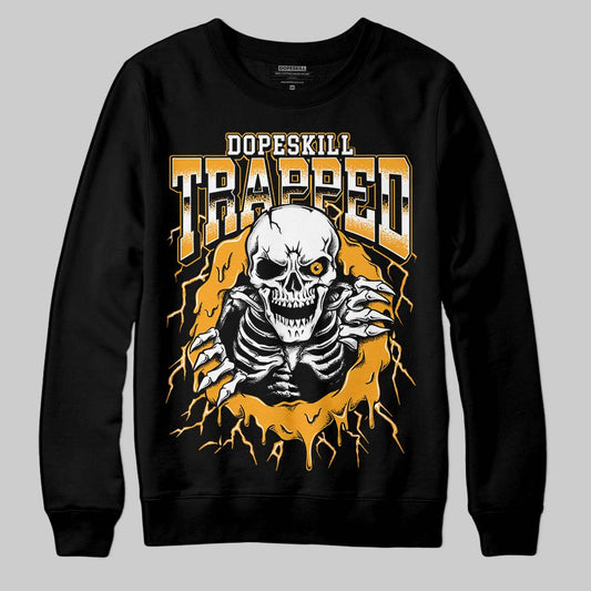Black Taxi 12s DopeSkill Sweatshirt Trapped Halloween Graphic