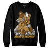 Jordan 13 Wheat 2023 DopeSkill Sweatshirt MOMM Bear Graphic Streetwear - Black