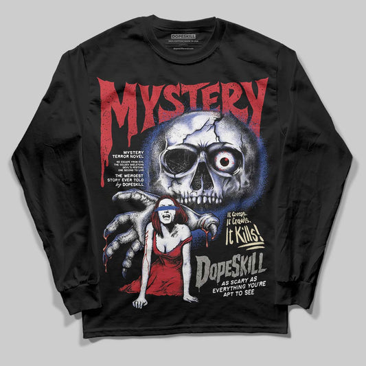 Jordan 4 “Rare Air” DopeSkill Long Sleeve T-Shirt Mystery Ghostly Grasp Graphic Streetwear - Black