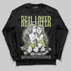 Jordan 5 “Luminous Green” DopeSkill Long Sleeve T-Shirt Real Lover Graphic Streetwear - Black