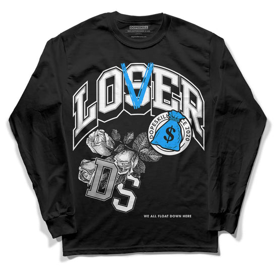 Jordan 6 “Reverse Oreo” DopeSkill Long Sleeve T-Shirt Loser Lover Graphic Streetwear - Black