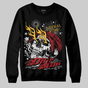 Jordan 14 Golf “Last Shot” DopeSkill Sweatshirt Drip Season Graphic Streetwear - black