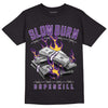 Jordan 12 “Field Purple” DopeSkill T-Shirt Slow Burn Graphic Streetwear - Black