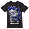 Dunk Low Racer Blue White DopeSkill T-Shirt Paid In Full Graphic Streetwear - Black