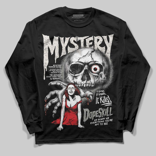 Jordan 3 Retro Pure Money DopeSkill Long Sleeve T-Shirt Mystery Ghostly Grasp Graphic Streetwear - Black