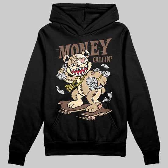 TAN Sneakers DopeSkill Hoodie Sweatshirt Money Callin' Graphic Streetwear  black