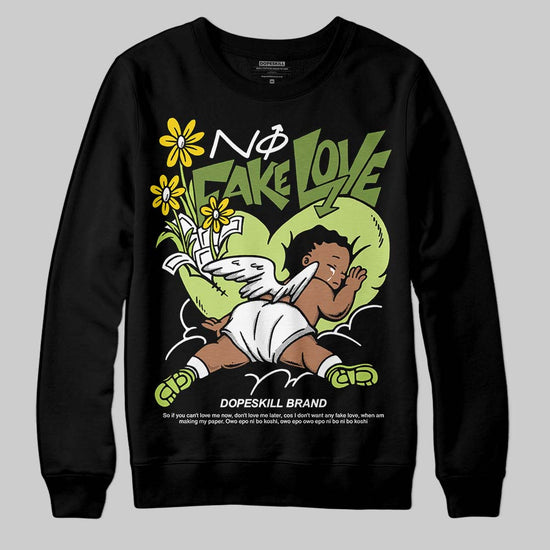 Dunk Low Pro SB 'Fruity Pack - Green Apple' DopeSkill Sweatshirt No Fake Love Graphic Streetwear - Black