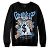 Jordan 9 Powder Blue DopeSkill Sweatshirt Money Bag Coming Up Graphic Streetwear - Black