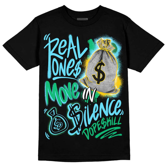Dunk Low Ben & Jerry’s Chunky Dunky DopeSkill T-Shirt Real Ones Move In Silence Graphic Streetwear - Black