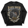 A Ma Maniere x Jordan 5 Dawn “Photon Dust” DopeSkill Long Sleeve T-Shirt New Black Queen Graphic Streetwear - Black