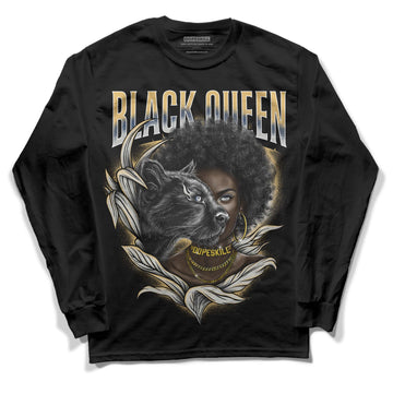 A Ma Maniere x Jordan 5 Dawn “Photon Dust” DopeSkill Long Sleeve T-Shirt New Black Queen Graphic Streetwear - Black