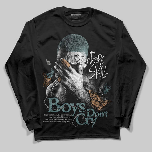 Nike Air Max 1 Low Poly “Adventure” DopeSkill Long Sleeve T-Shirt Boys Don't Cry Graphic Streetwear - Black