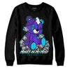 Jordan 6 "Aqua" DopeSkill Sweatshirt MOMM Bear Graphic Streetwear - Black 