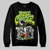 Neon Green Sneakers DopeSkill Sweatshirt Paper Chaser Boy Graphic Streetwear - black