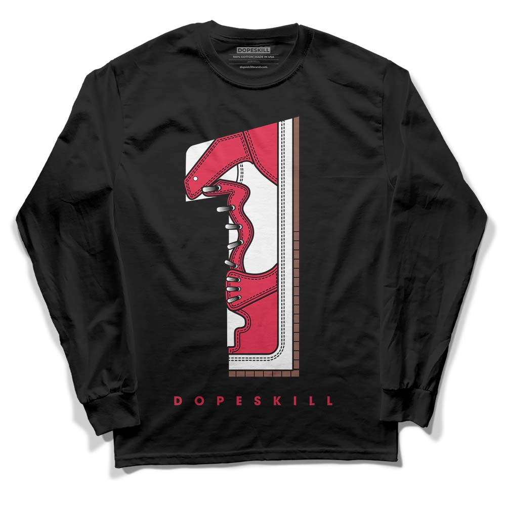 Dunk Low PRM Bacon DopeSkill Long Sleeve T-Shirt No.1 Graphic Streetwear - Black