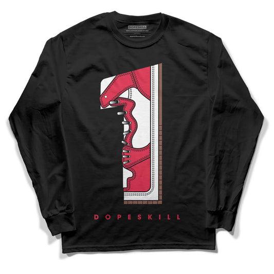 Dunk Low PRM Bacon DopeSkill Long Sleeve T-Shirt No.1 Graphic Streetwear - Black