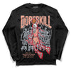 DJ Khaled x Jordan 5 Retro ‘Crimson Bliss’ DopeSkill Long Sleeve T-Shirt Thunder Dunk Graphic Streetwear - Black