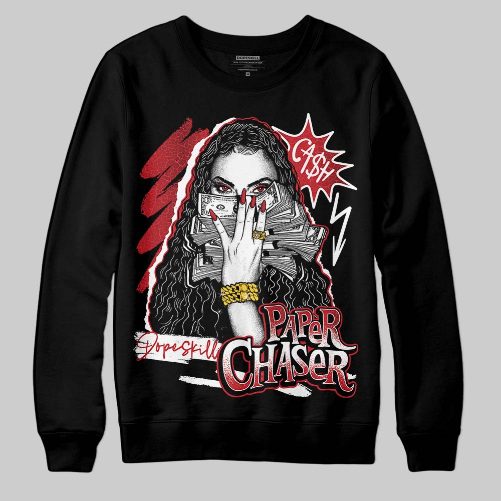 Jordan 1 High OG “Ruby” DopeSkill Sweatshirt NPC Graphic Streetwear - Black