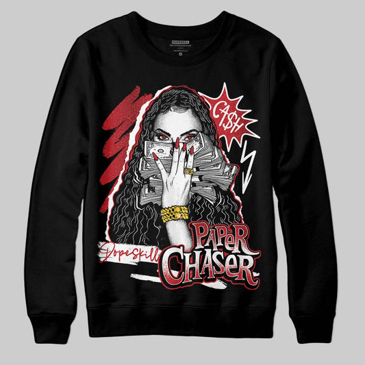 Jordan 1 High OG “Ruby” DopeSkill Sweatshirt NPC Graphic Streetwear - Black