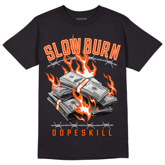 MSCHF Super Normal 2 Orange Milk DopeSkill T-Shirt Slow Burn Graphic Streetwear - Black