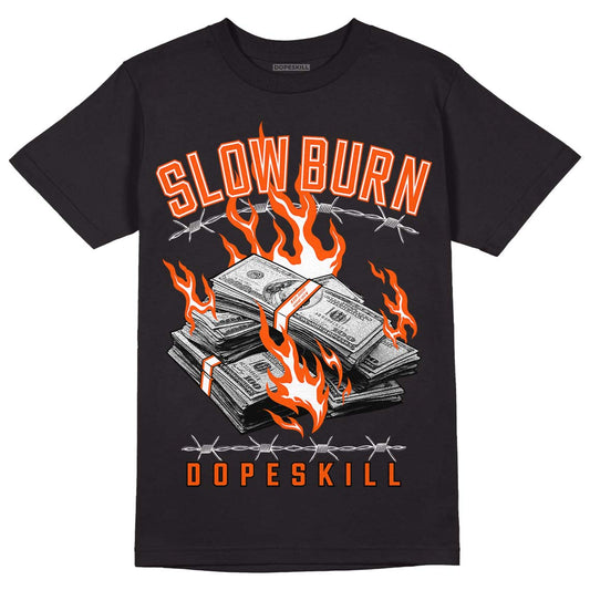 MSCHF Super Normal 2 Orange Milk DopeSkill T-Shirt Slow Burn Graphic Streetwear - Black