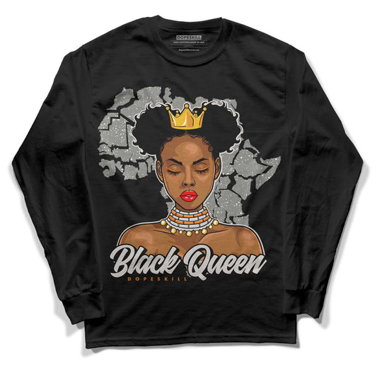 Jordan 5 Retro SE 'Craft' DopeSkill Long Sleeve T-Shirt Black Queen Graphic Streetwear - Black