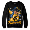 Dunk Blue Jay and University Gold DopeSkill Sweatshirt Heaven Sent Graphic Streetwear - Black