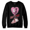 Valentine's Day Collection DopeSkill Sweatshirt Self Made Graphic Streetwear - Black