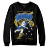 Dunk Low Vintage “Michigan” DopeSkill Sweatshirt Nevermind Graphic Streetwear - Black