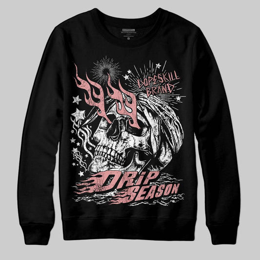 Harris Tweed x Wmns Dunk Low 'Black Phantom' DopeSkill Sweatshirt Drip Season Graphic Streetwear - Black