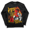 Dunk Low Championship Goldenrod (2021) DopeSkill Long Sleeve T-Shirt Drip'n Never Tripp'n Graphic Streetwear - black