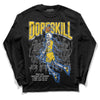 Dunk Low Vintage “Michigan” DopeSkill Long Sleeve T-Shirt Thunder Dunk Graphic Streetwear - Black