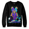 Jordan 6 "Aqua" DopeSkill Sweatshirt Greatest Graphic Streetwear - Black