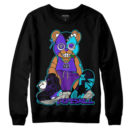 Jordan 6 "Aqua" DopeSkill Sweatshirt Greatest Graphic Streetwear - Black