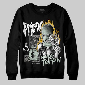 Jordan 1 Retro Low OG Year of the Snake (2025) DopeSkill Sweatshirt Drip'n Never Tripp'n Graphic Streetwear - black